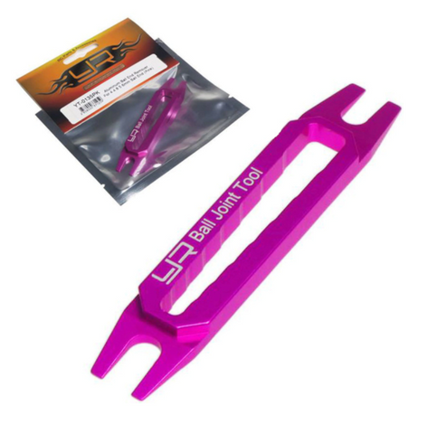 YEAH RACING - RC PARTS AND ACCESSORIES - YT-0135PK ALUMINUM BALL END REMOVER FOR 4, 4.8, 5, 6mm BALL END PINK